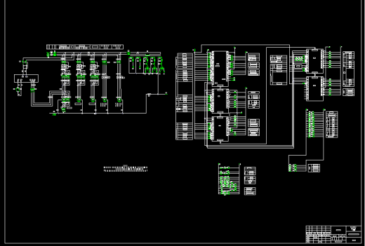 T6113卧式镗床电气全套图纸缩略图
